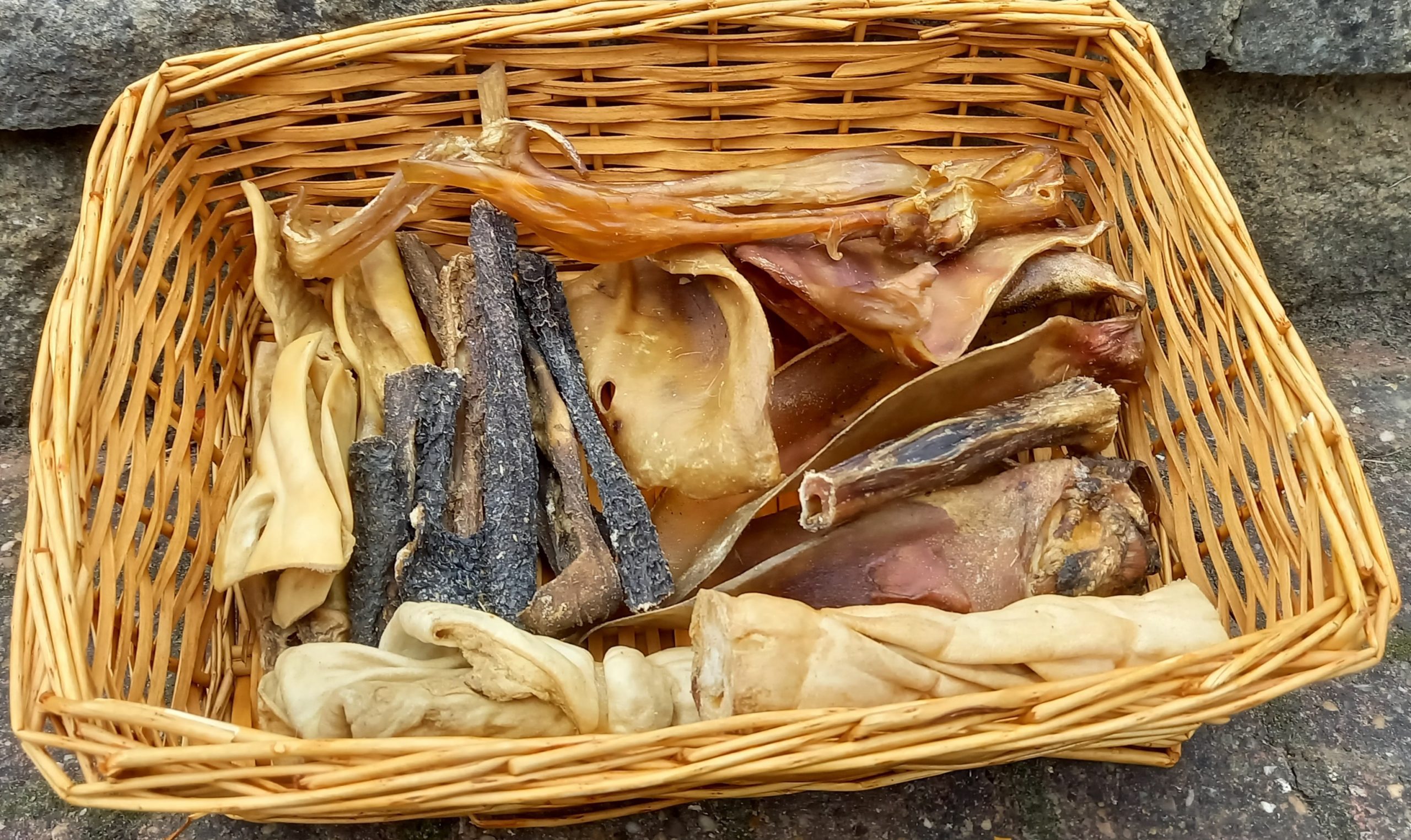 Treat Box for Power Chewers Norbert's Natural Dog Treats