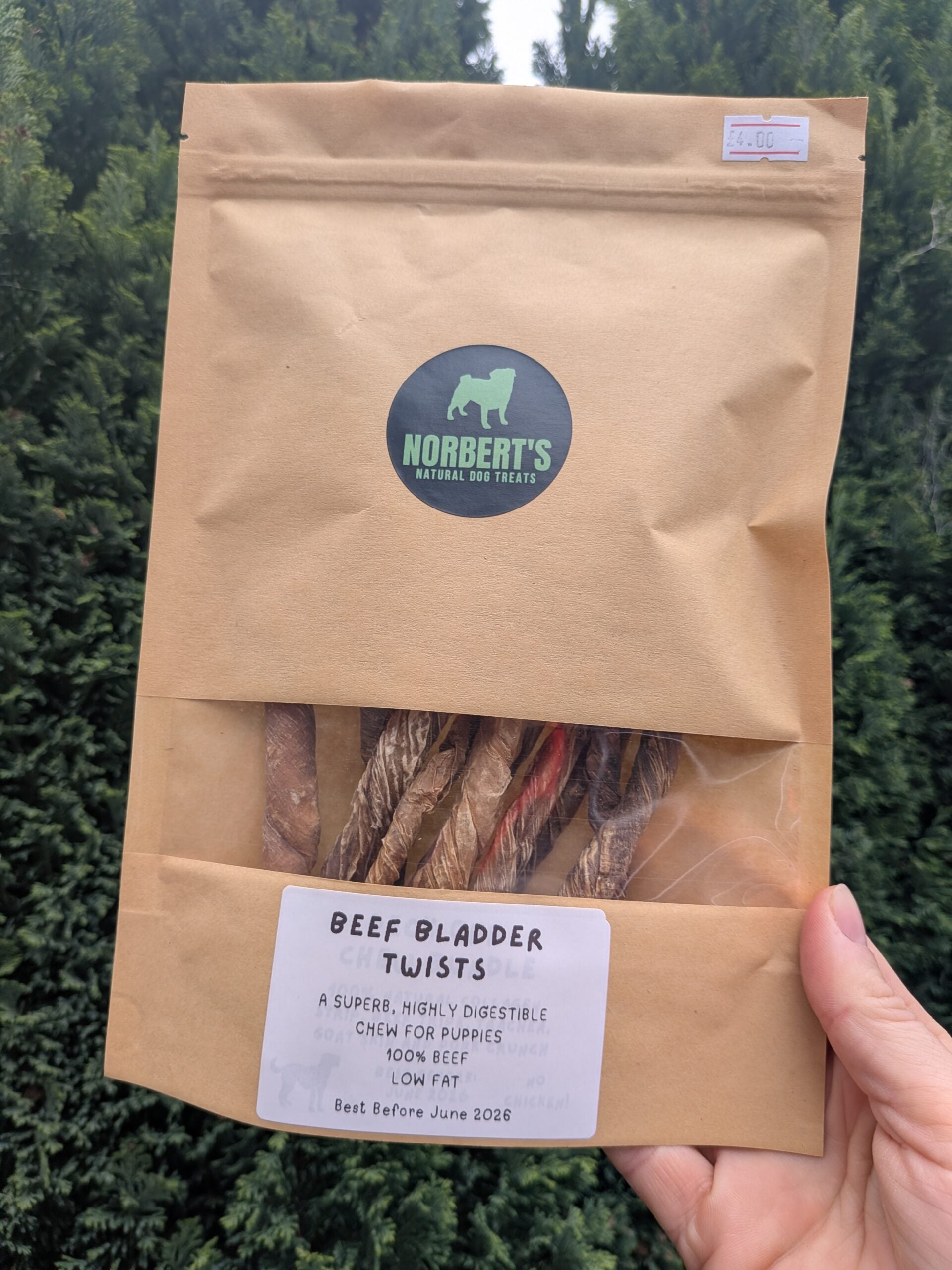 Beef Bladder Twists image 0