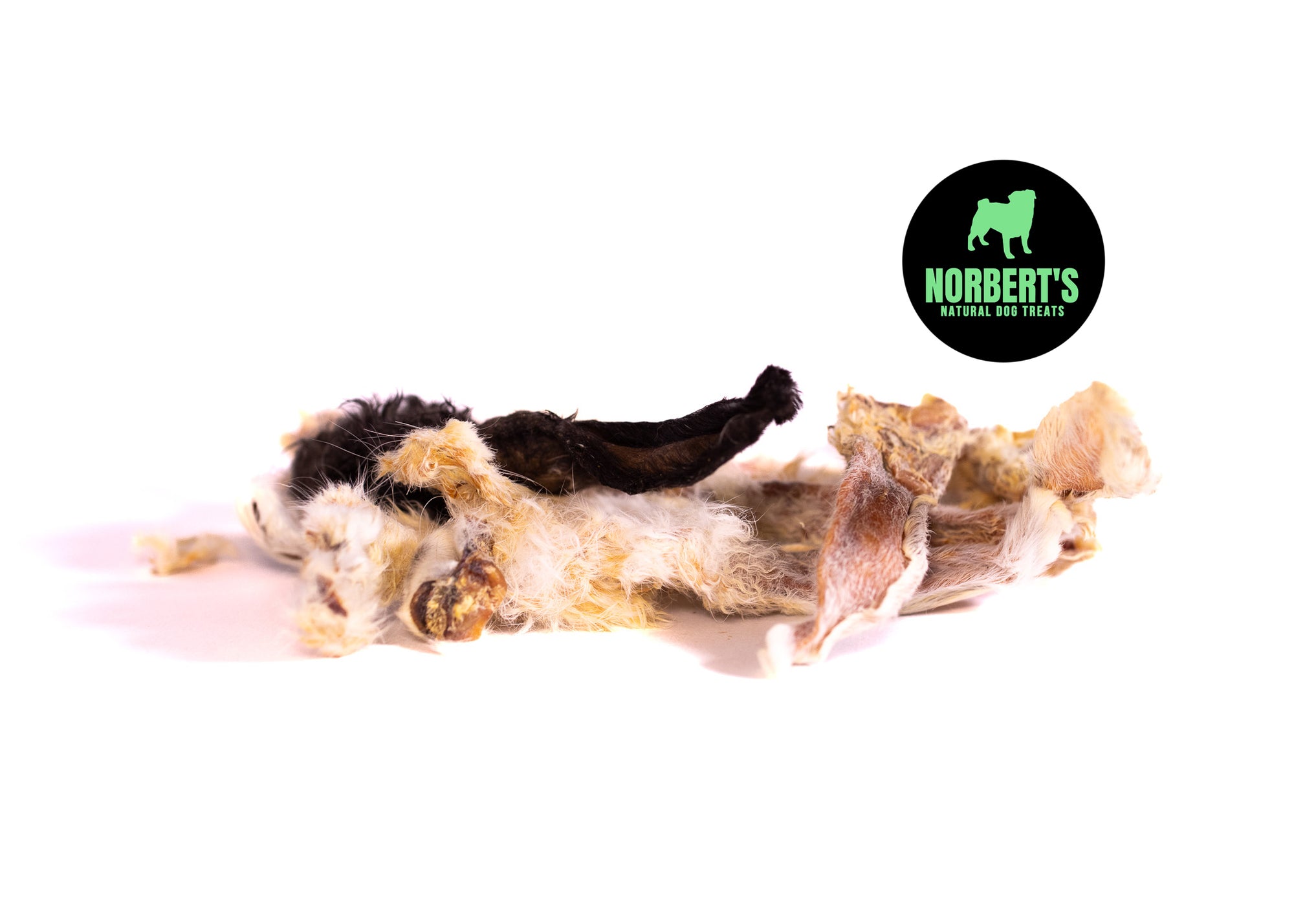 Premium Rabbit Ears With Hair For Dogs