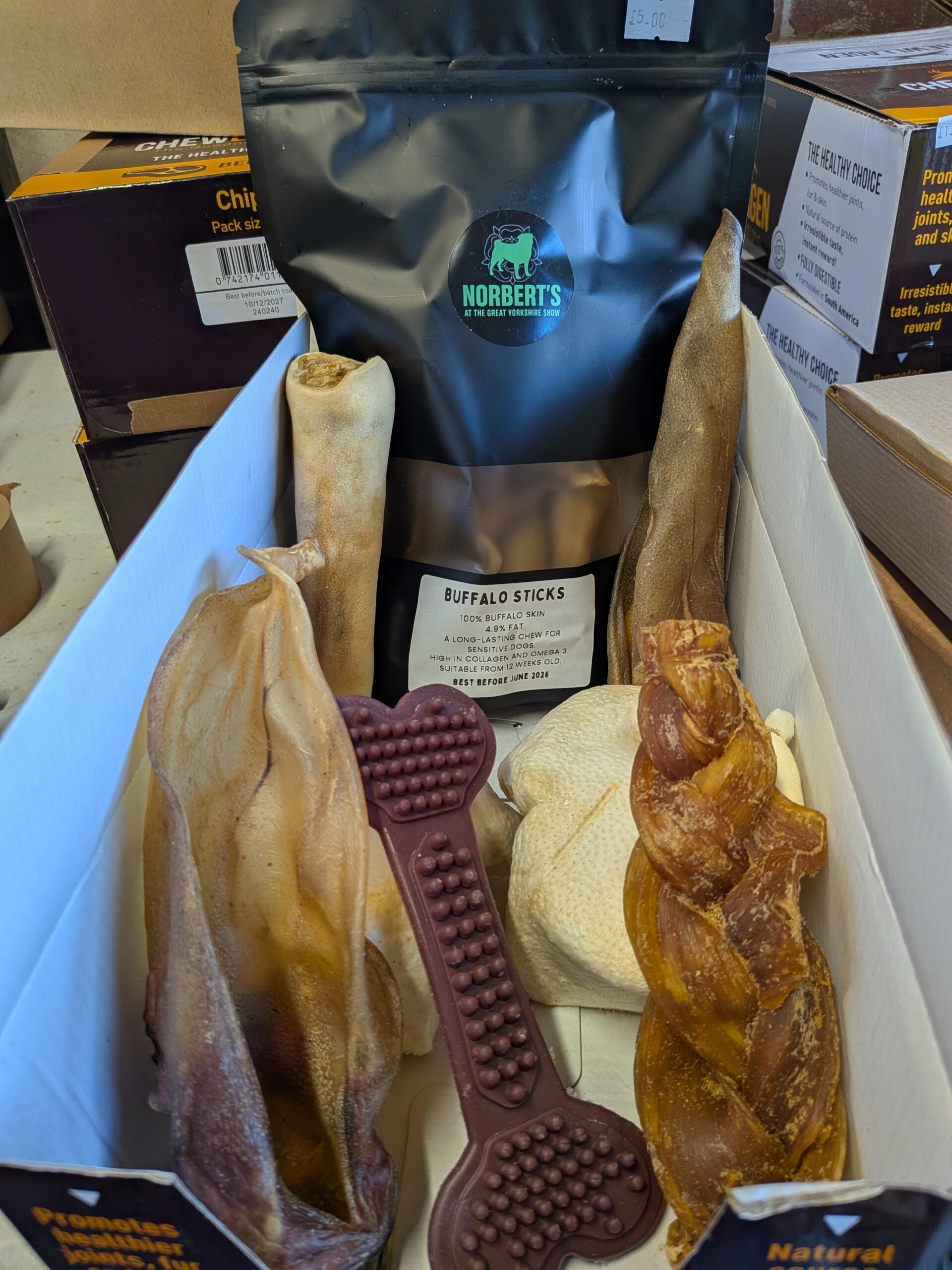 Monthly Power Chewers Subscription Box for One Dog image 3