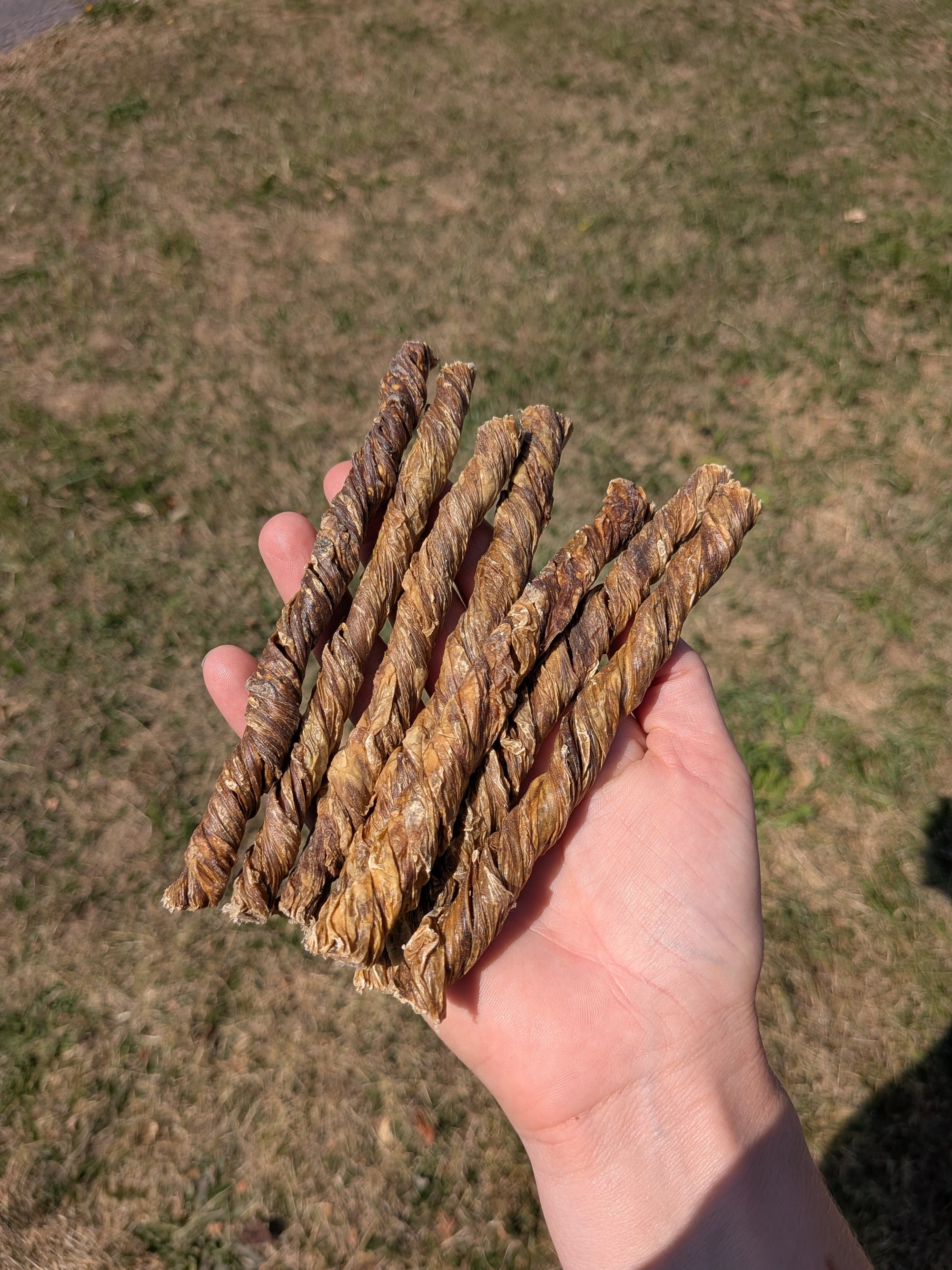 Beef Bladder Twists