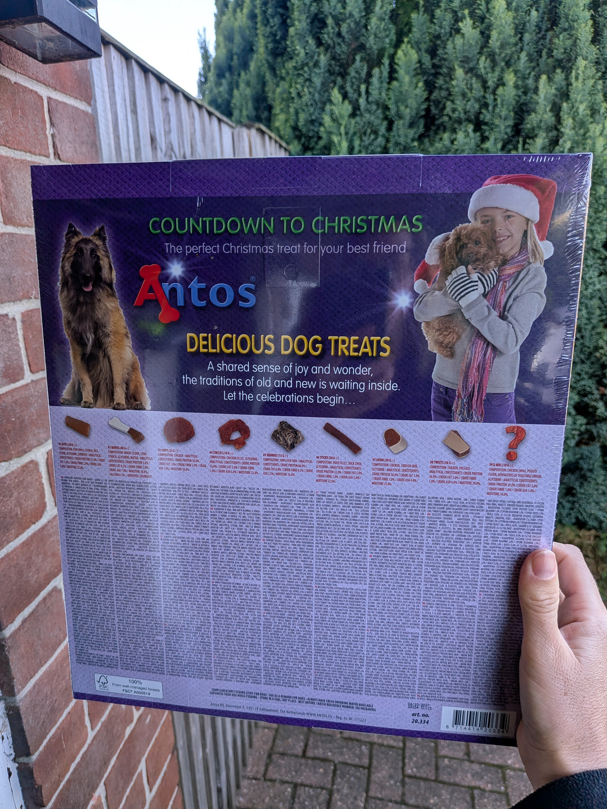 Christmas Advent Calendar For Dogs