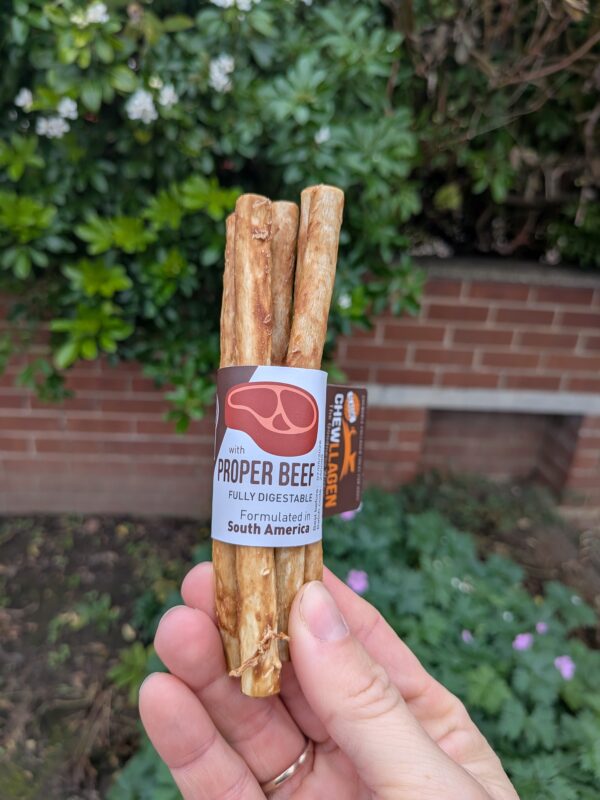 NEW Beef Chewllagen Collagen Mini Rolls (five pack)