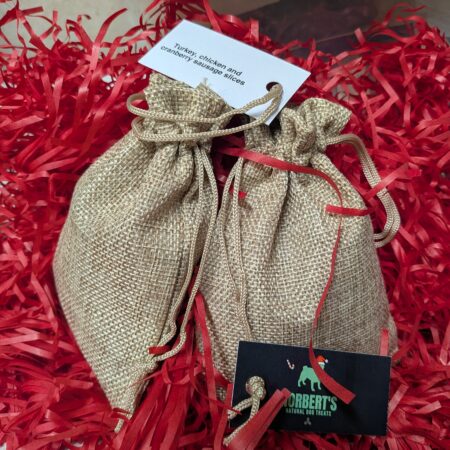 NEW Stocking Filler Sausage Slices Turkey & Cranberry