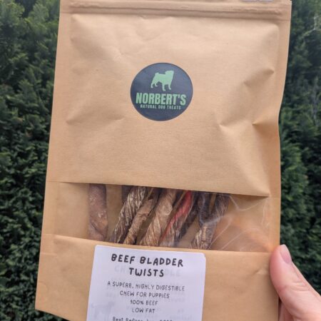 NEW Beef Bladder Twists